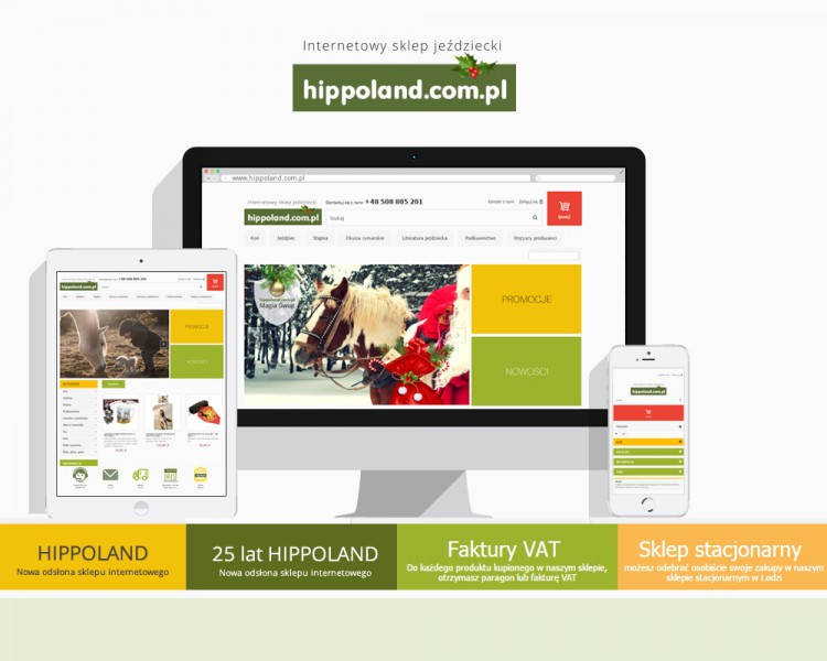 Internetowy sklep jeździecki: HIPPOLAND - wszystko dla jeźdźca