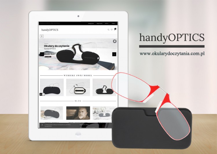 Stworzenie sklepu internetowego z okularami HandyOptics + integracja Allegro
