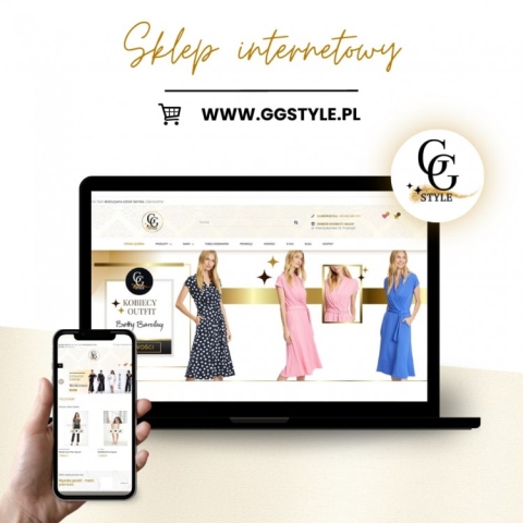 Nowy sklep internetowy dla salonu z odzieżą damską G&G Style