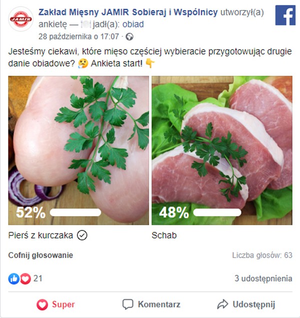 obsługa facebook ankiety agencja Łódź